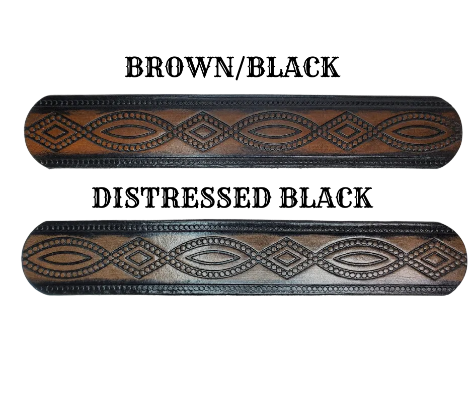 "Good, Bad, and the Ugly" Leather Belt