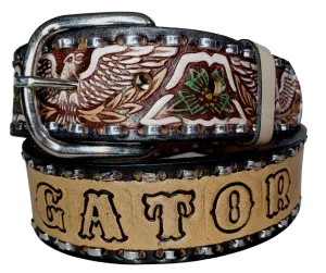 "The Dimestore Cowboy" Name Belt DISCONTINUED