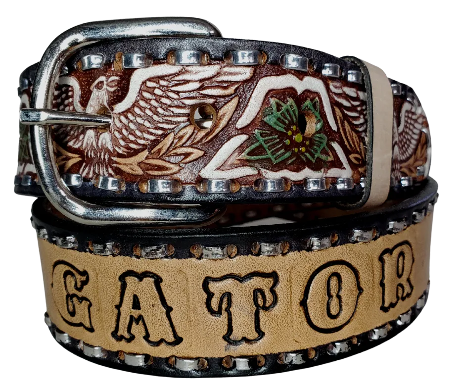 "The Dimestore Cowboy" Name Belt DISCONTINUED