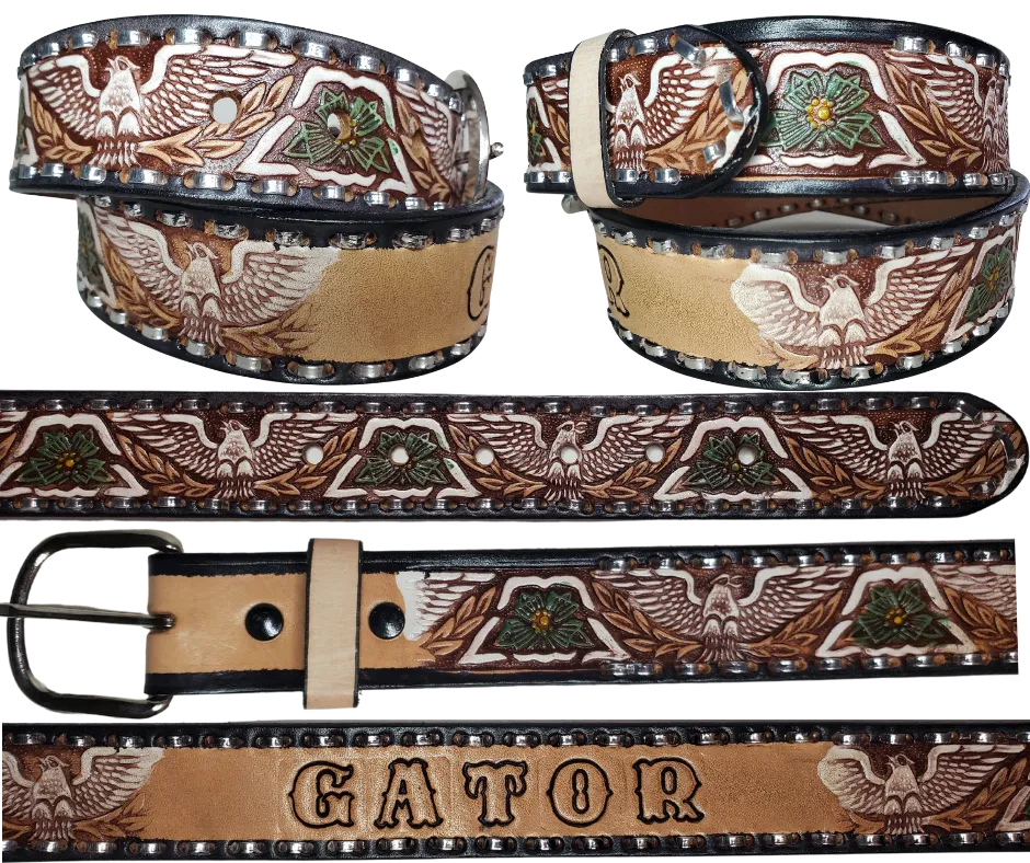 "The Dimestore Cowboy" Name Belt DISCONTINUED