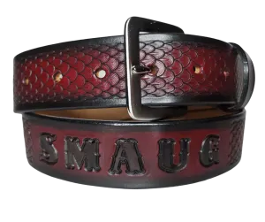 "The Dragon" Leather Belt