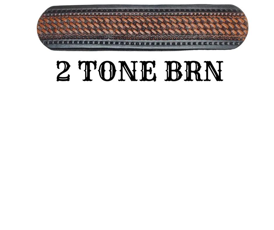 "The Dutton" Name Leather Belt