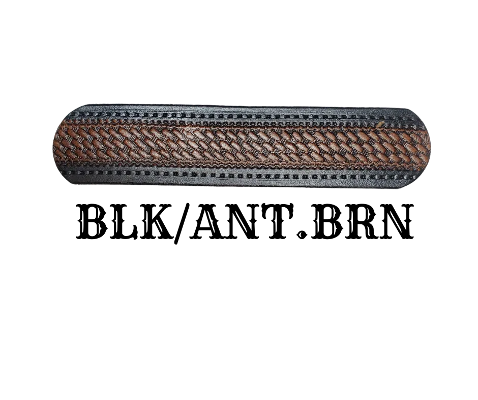 "The Dutton" Name Leather Belt