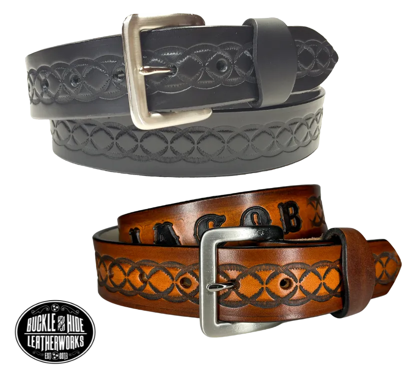 "The Gallatin" Leather Belt