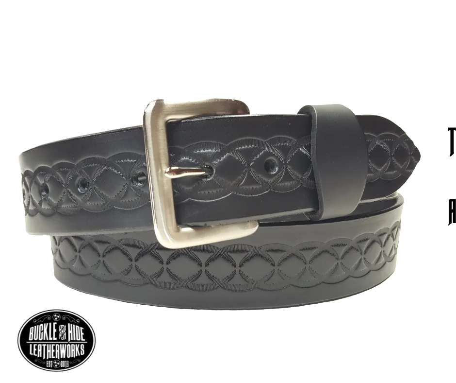 "The Gallatin" Leather Belt