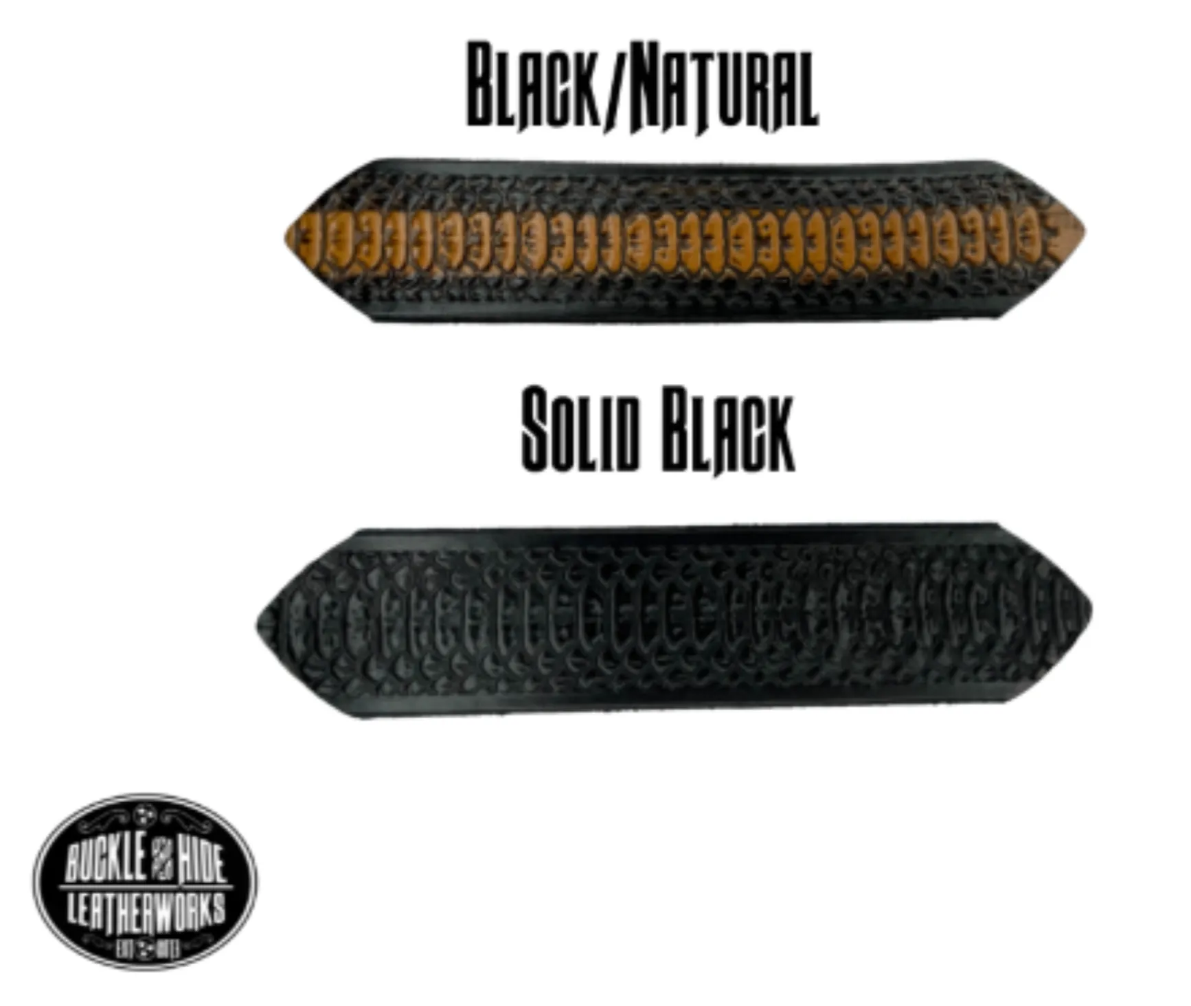 "The Rattler" Leather Belt