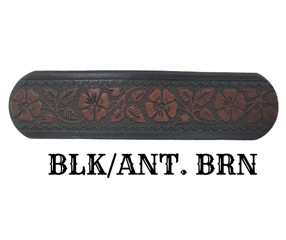 "The Wallflower" Leather Name Belt