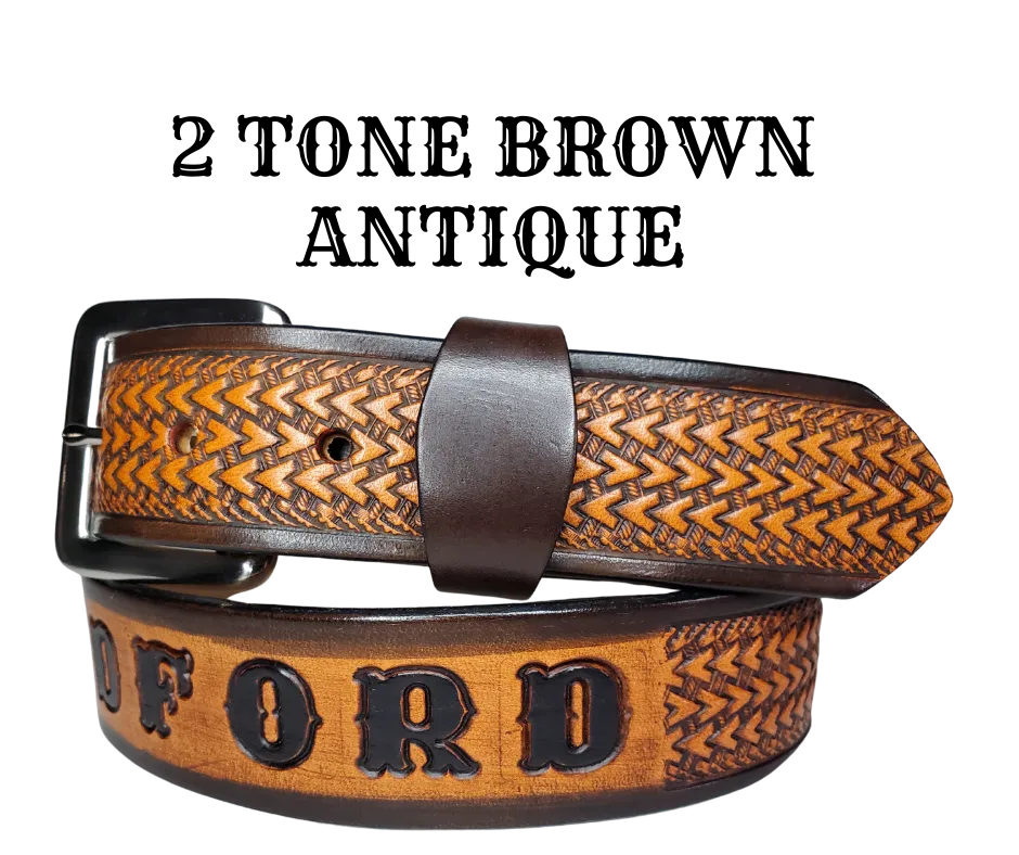 "The Wayfarer" Leather Belt