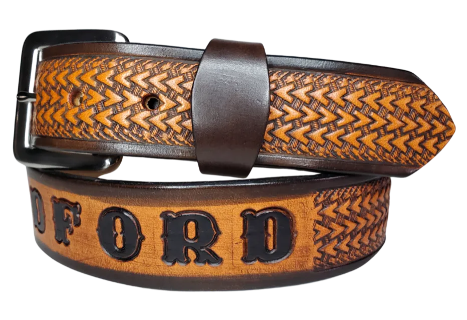 "The Wayfarer" Leather Belt