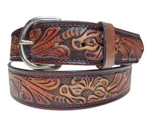 "The Western" Leather Belt "Quick Ship"