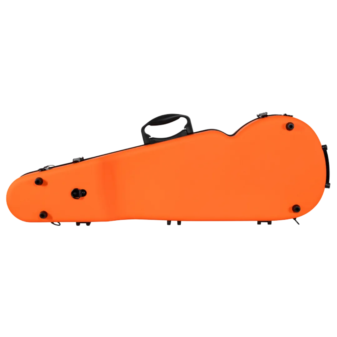 RAAN Shaped Violin Case Orange 1/4-1/2