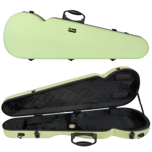 RAAN Shaped Violin Case Spring Grass 1/4-1/2