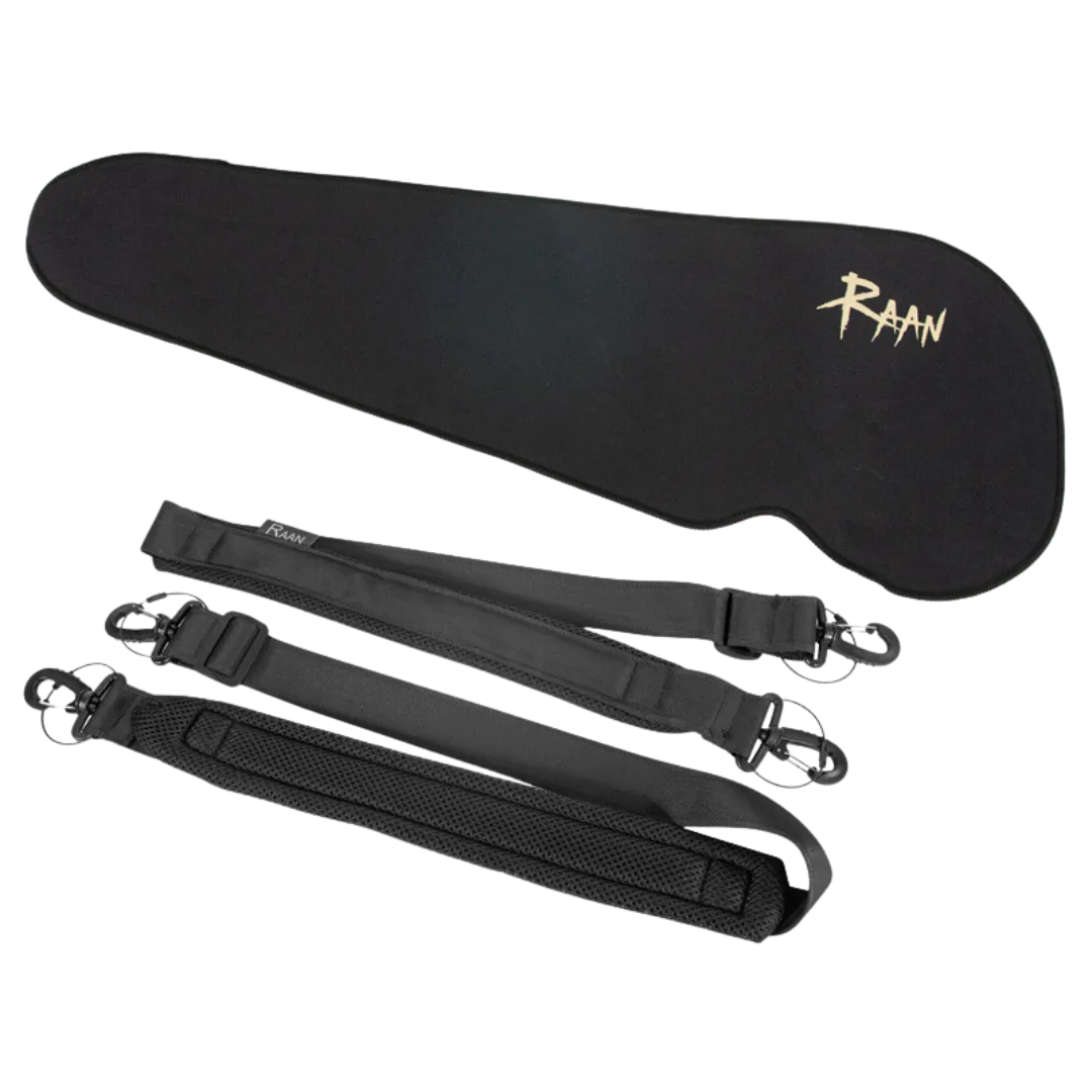 RAAN Shaped Violin Case Spring Grass 1/4-1/2