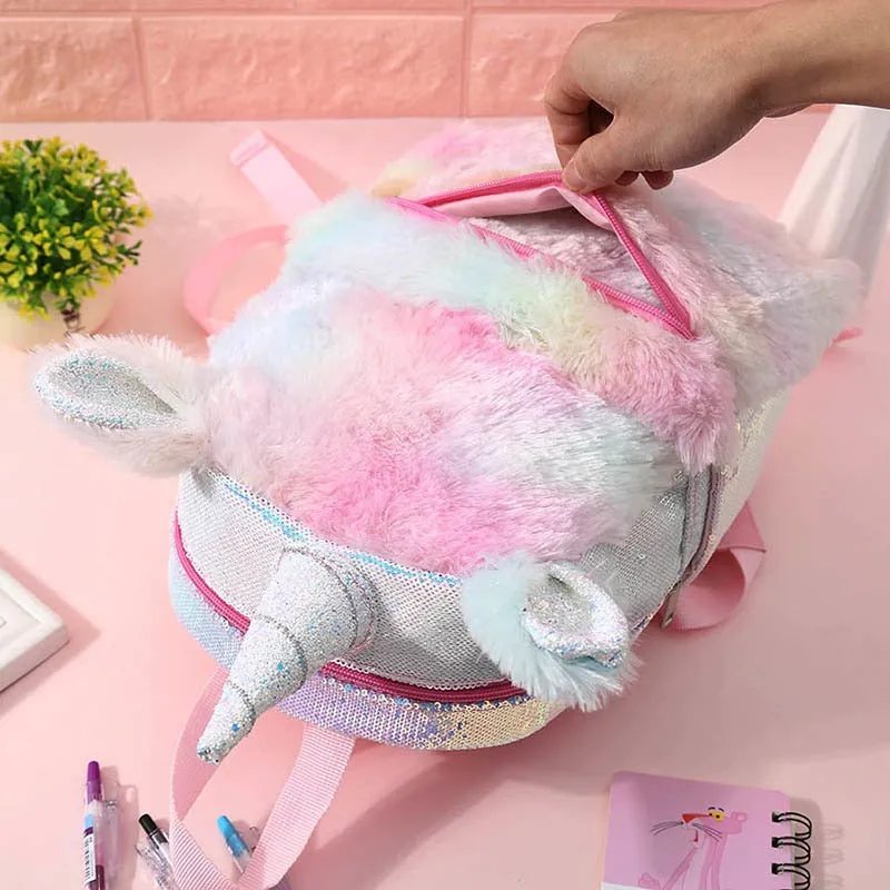 Rainbow Plus Unicorn Backpack