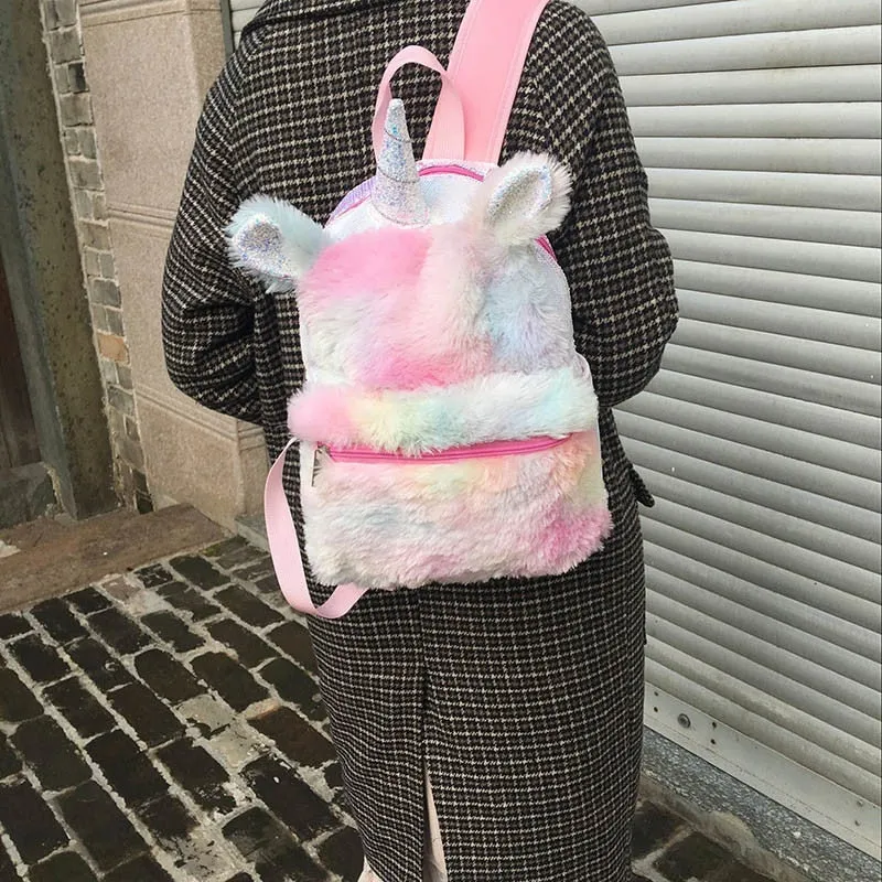Rainbow Plus Unicorn Backpack