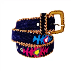 Rancho Belt - Navy Multi