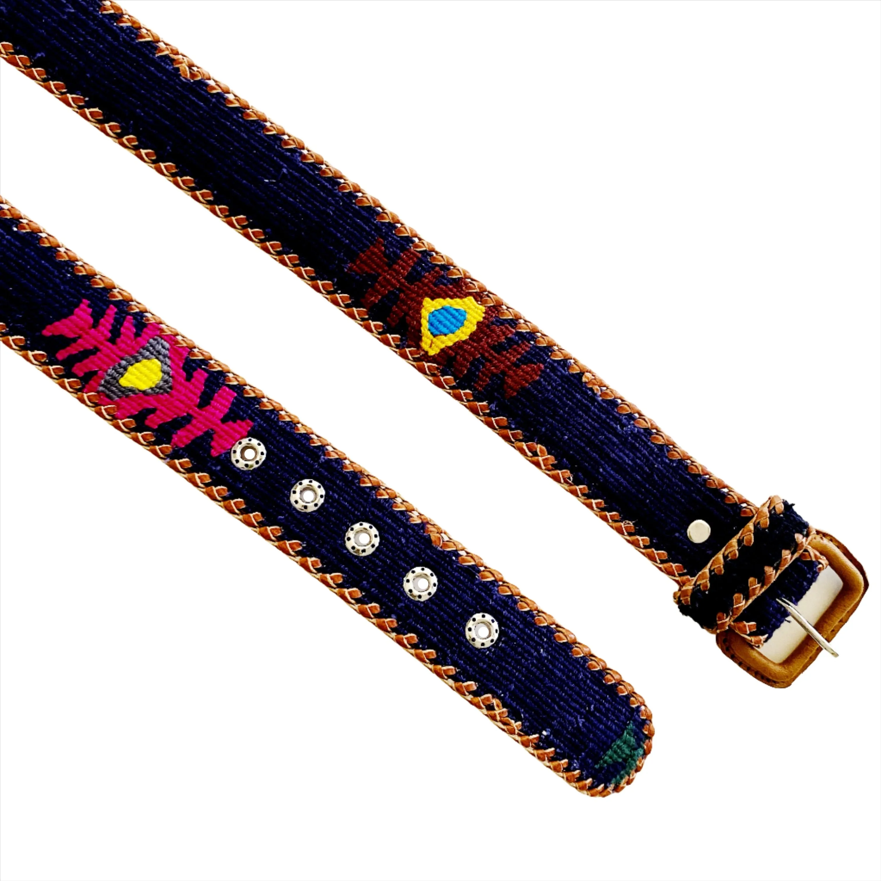 Rancho Belt - Navy Multi