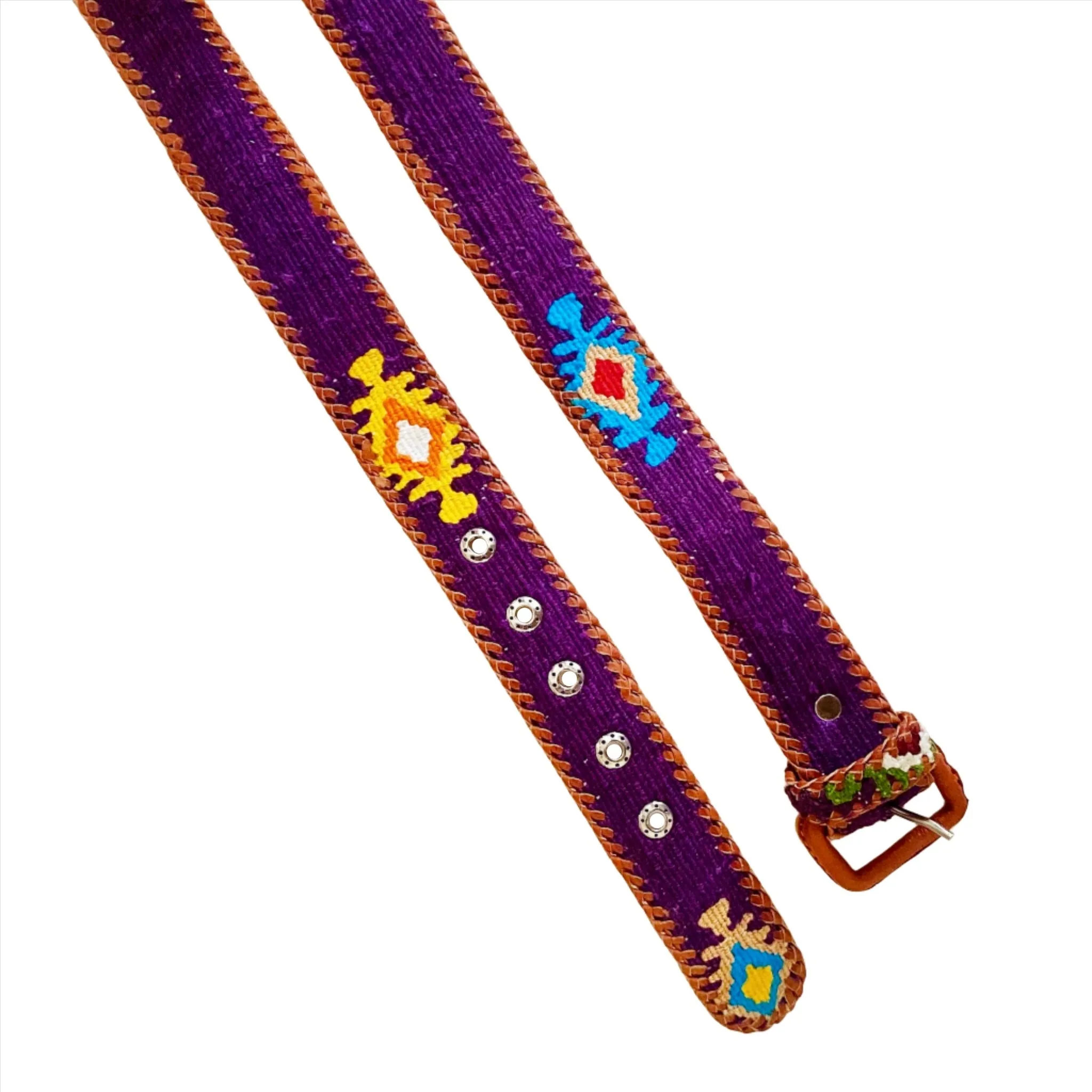 Rancho Belt - Purple Multi