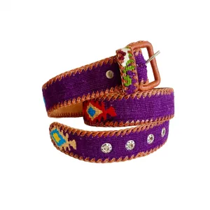 Rancho Belt - Purple Multi