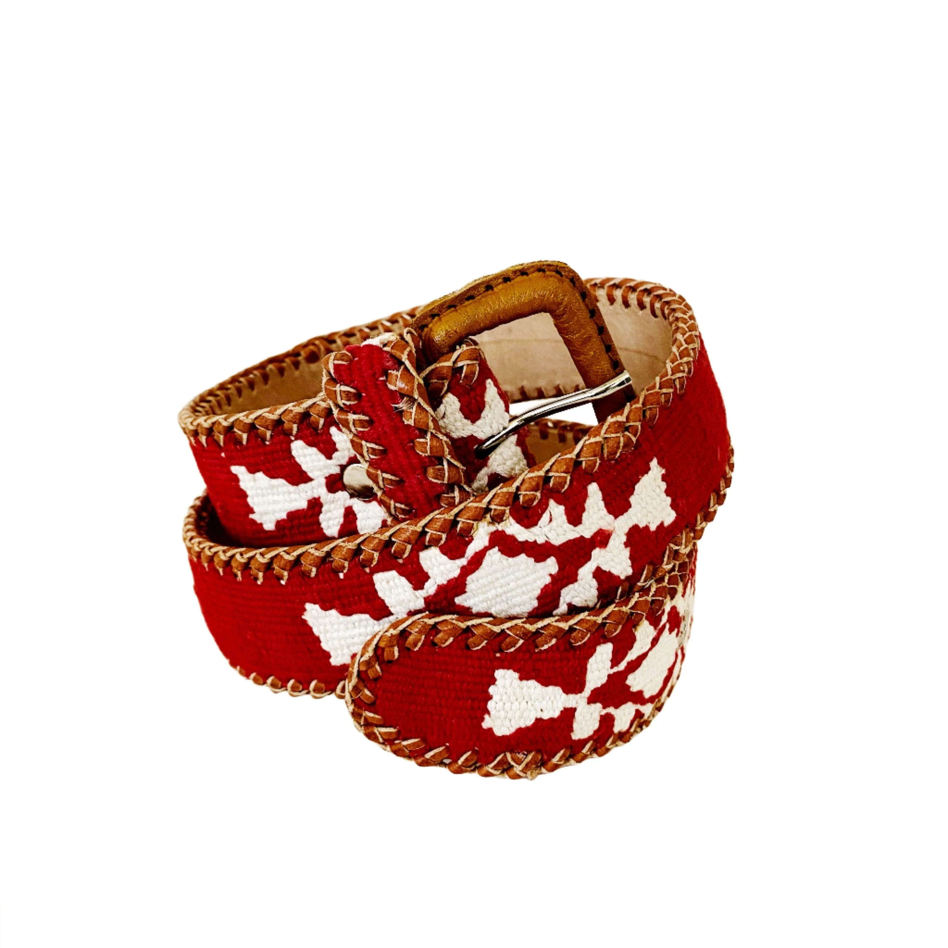 Rancho Belt - Red & White
