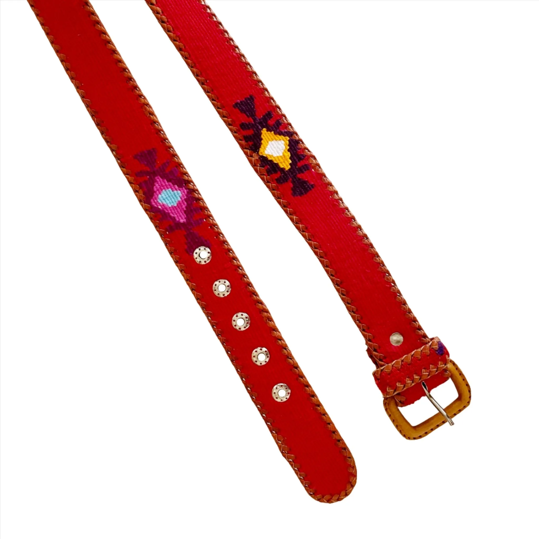 Rancho Belt - Red Multi