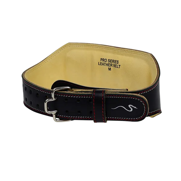 Rappd 6 inch Leather Weight Lifting Belt