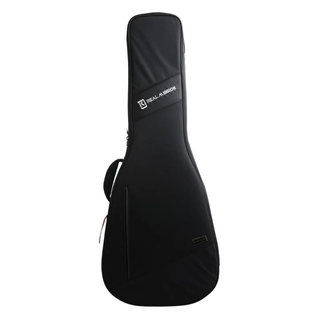 Real Mission Acoustic Gigbag - Nameless Brand Logo - Black