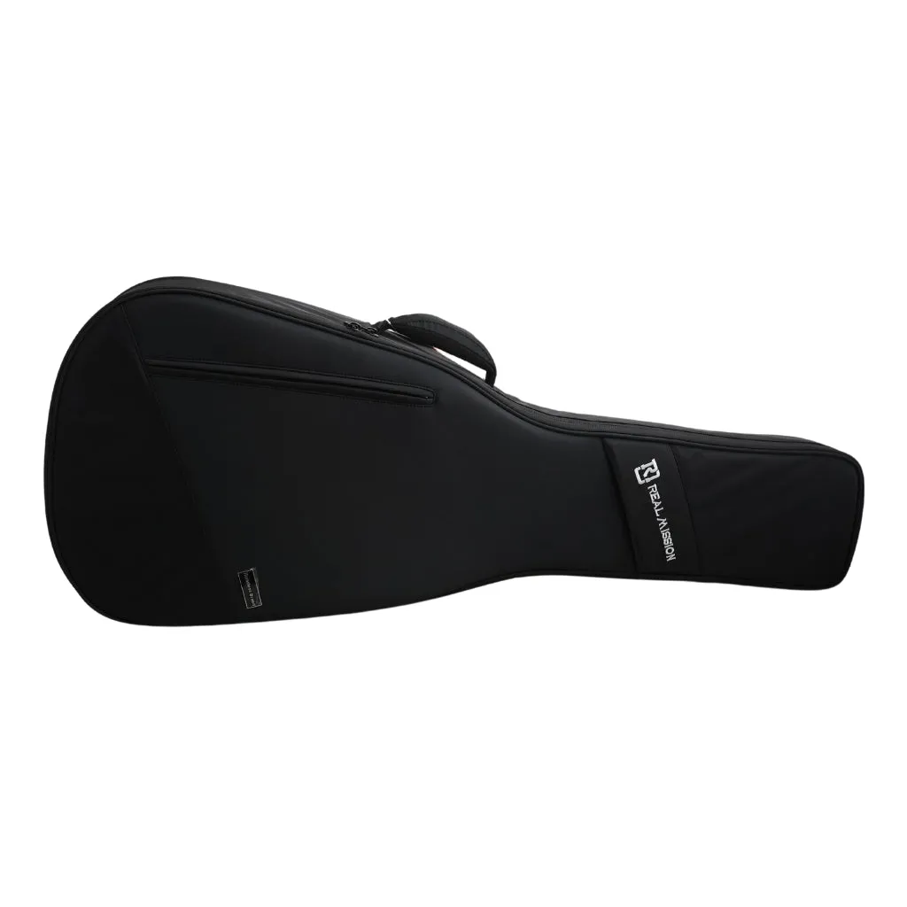 Real Mission Acoustic Gigbag - Nameless Brand Logo - Black