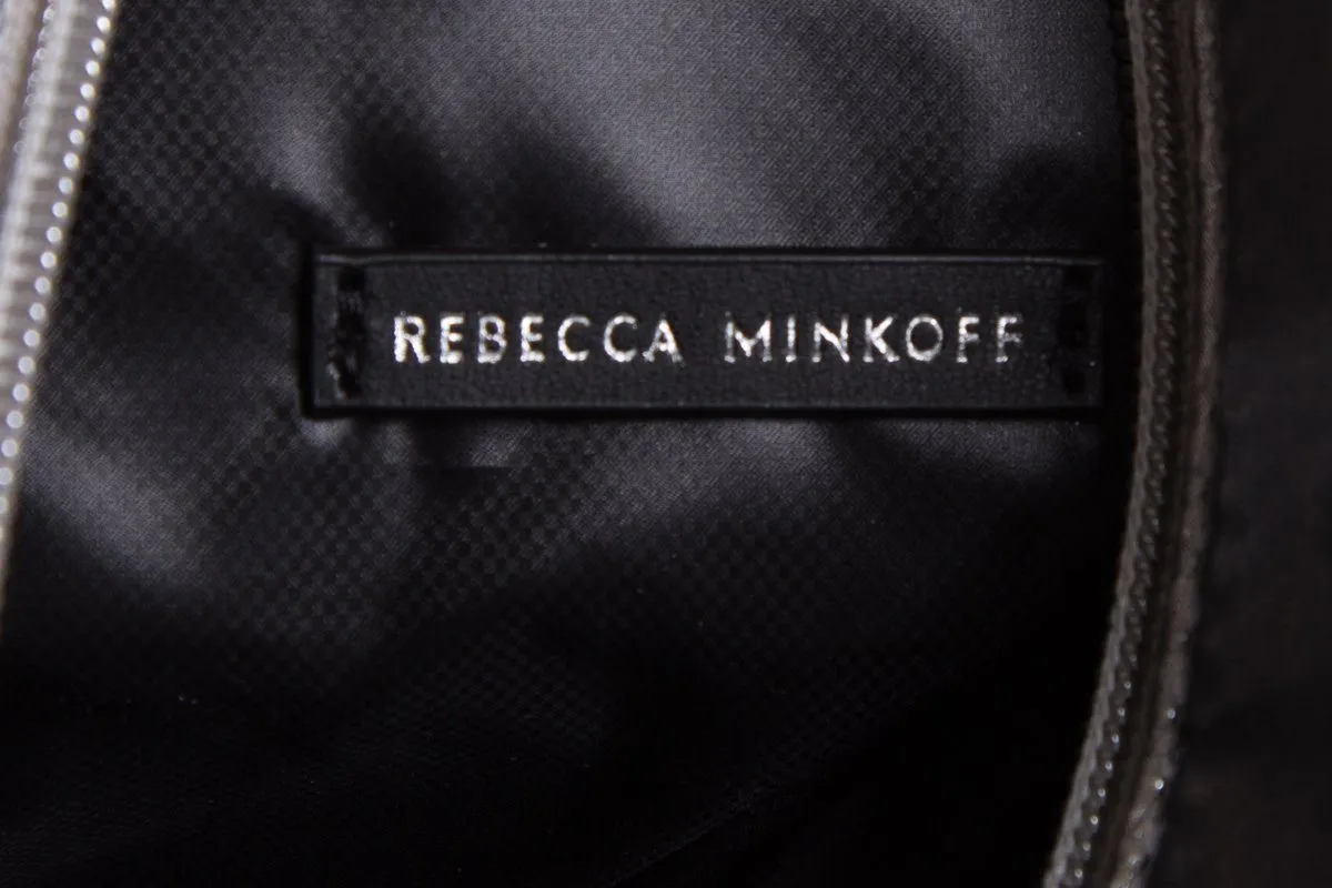 Rebecca Minkoff Silver Metallic Backpack