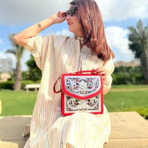 Red Royal Truck Art Handbag