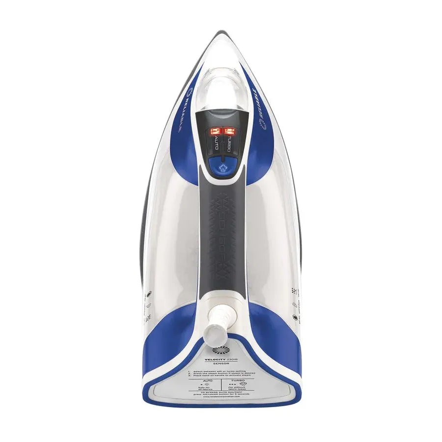 Reliable Velocity Sensor 240IR Compact Vapor Generator Steam Iron