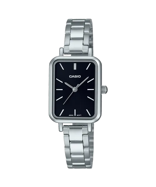 Reloj casual correa de Acero inoxidable LTP-V009D-1E