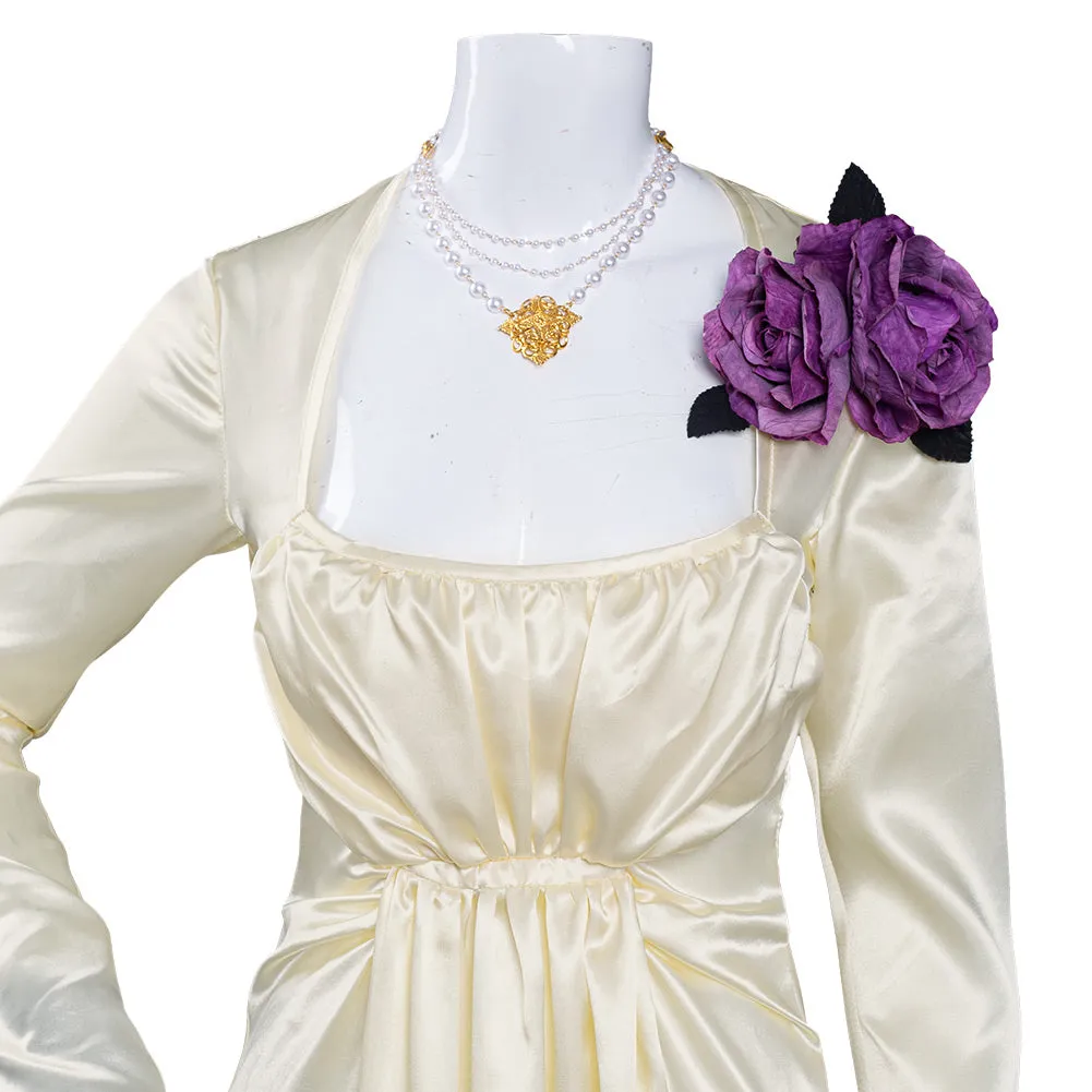 Resident Evil Village Halloween Carnival Suit Alcina Dimitrescu Cosplay Costume Outfits
