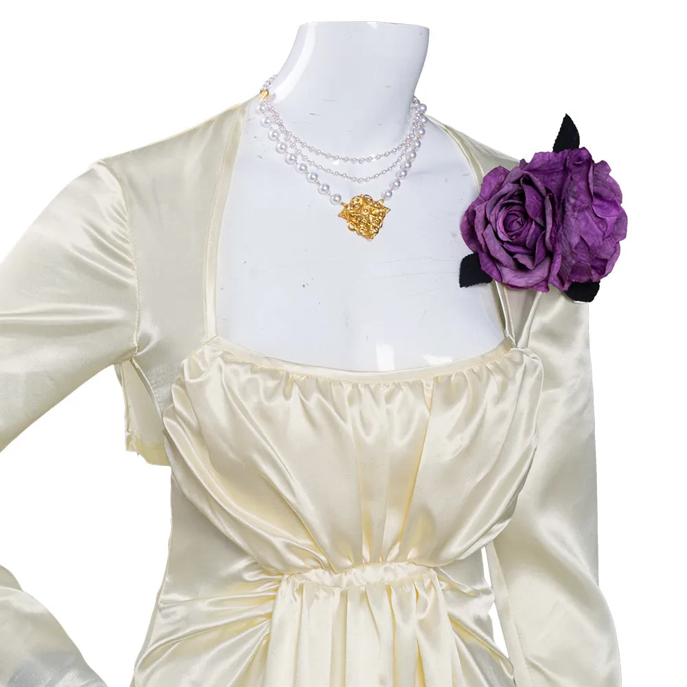 Resident Evil Village Halloween Carnival Suit Alcina Dimitrescu Cosplay Costume Outfits