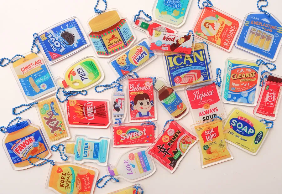 Rest Chocolate Bar {Acrylic Keychain}
