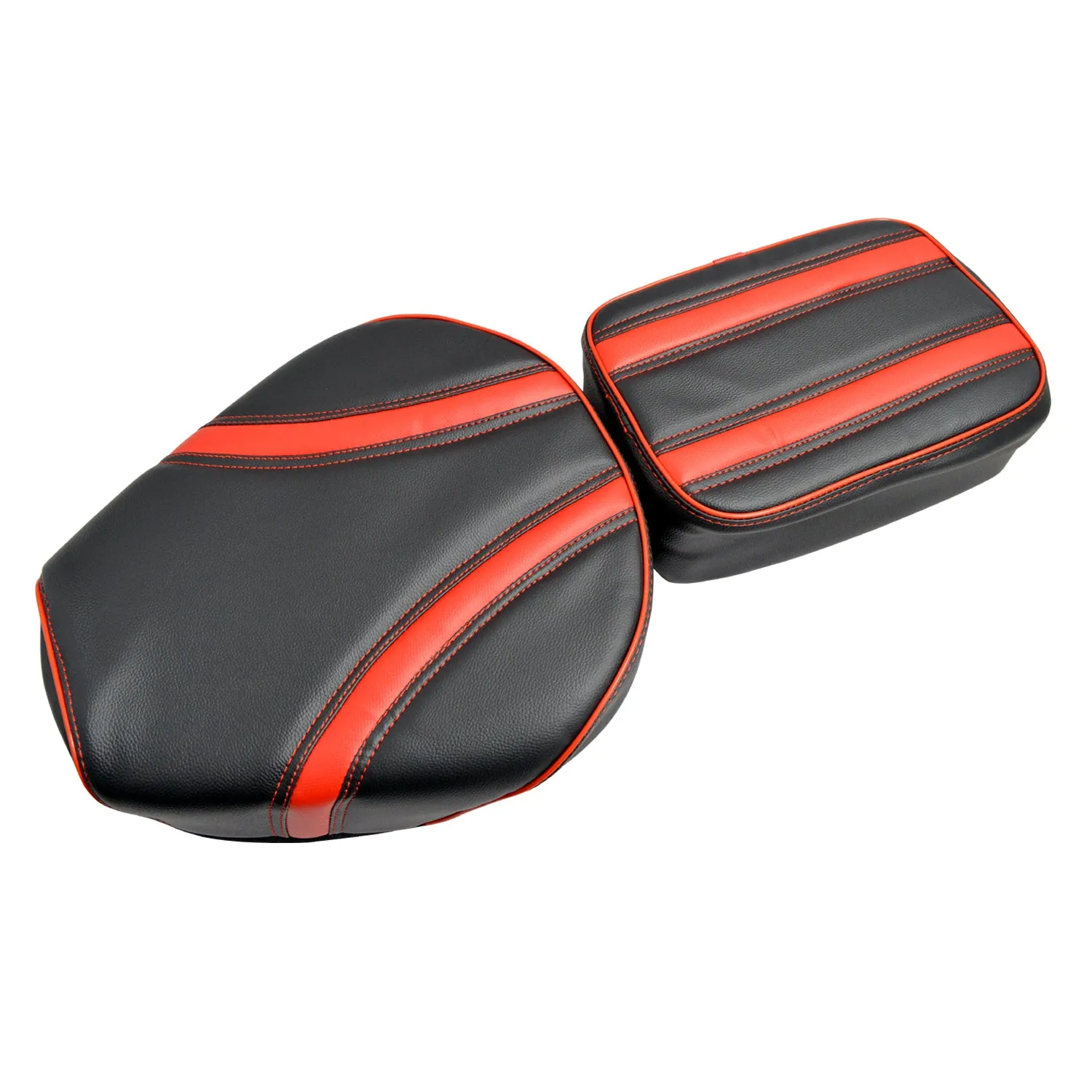 R.J.VON Seat Cover Designer Black/Red