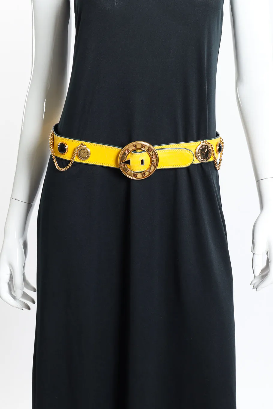 Roman Clock Leather Belt II