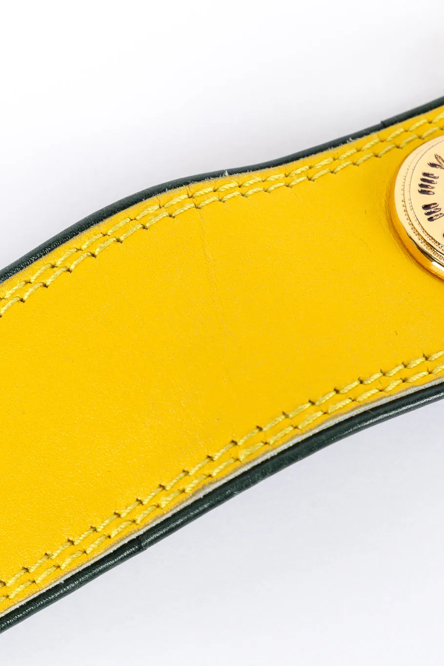 Roman Clock Leather Belt II