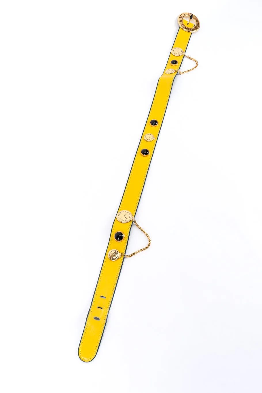 Roman Clock Leather Belt II