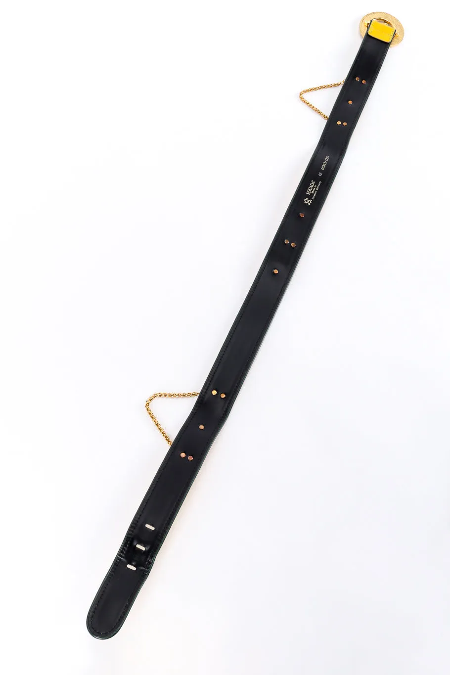 Roman Clock Leather Belt II