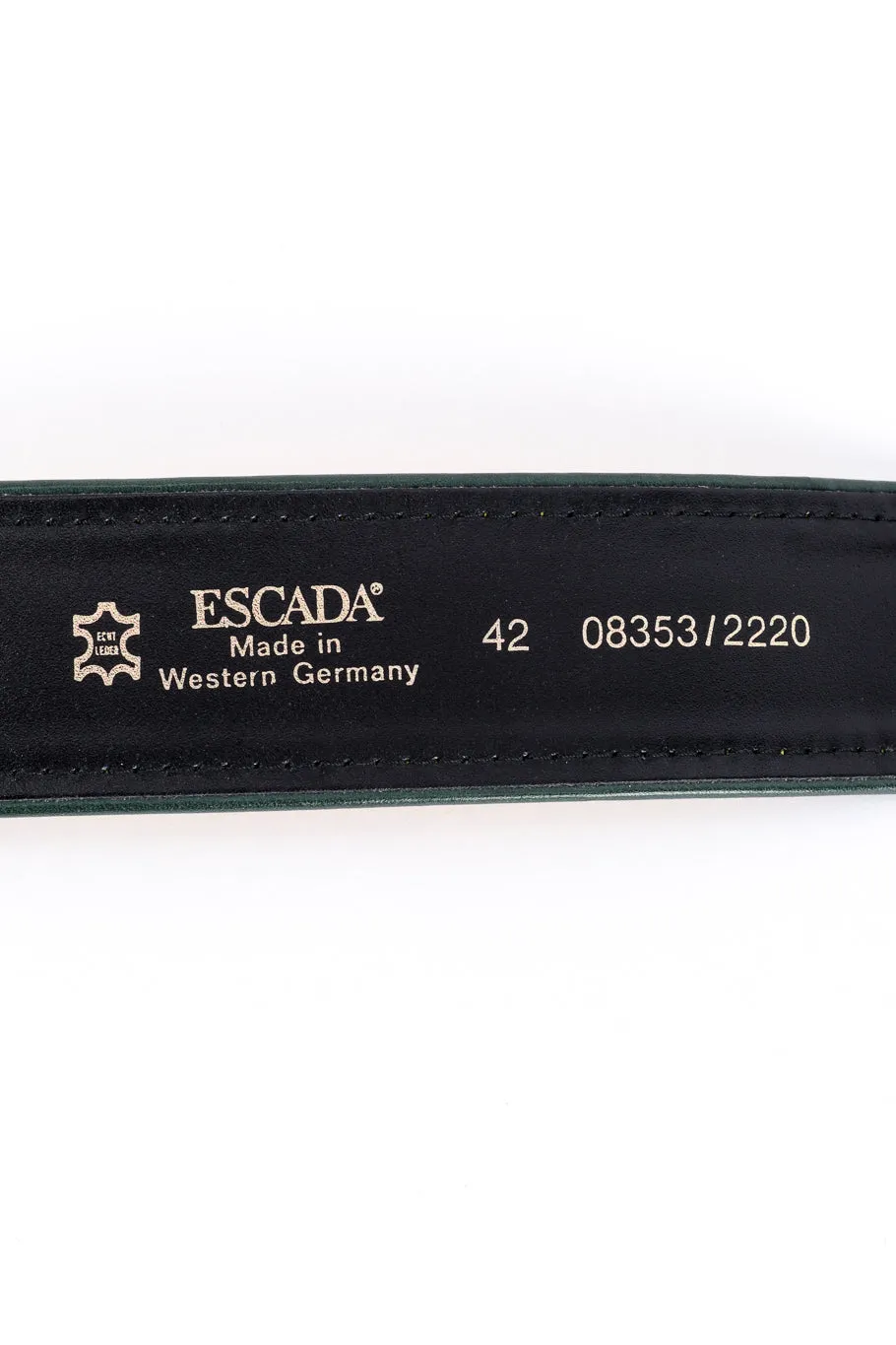 Roman Clock Leather Belt II