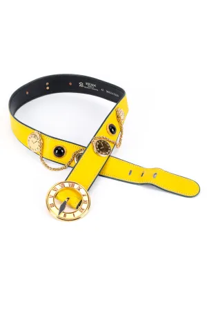 Roman Clock Leather Belt II