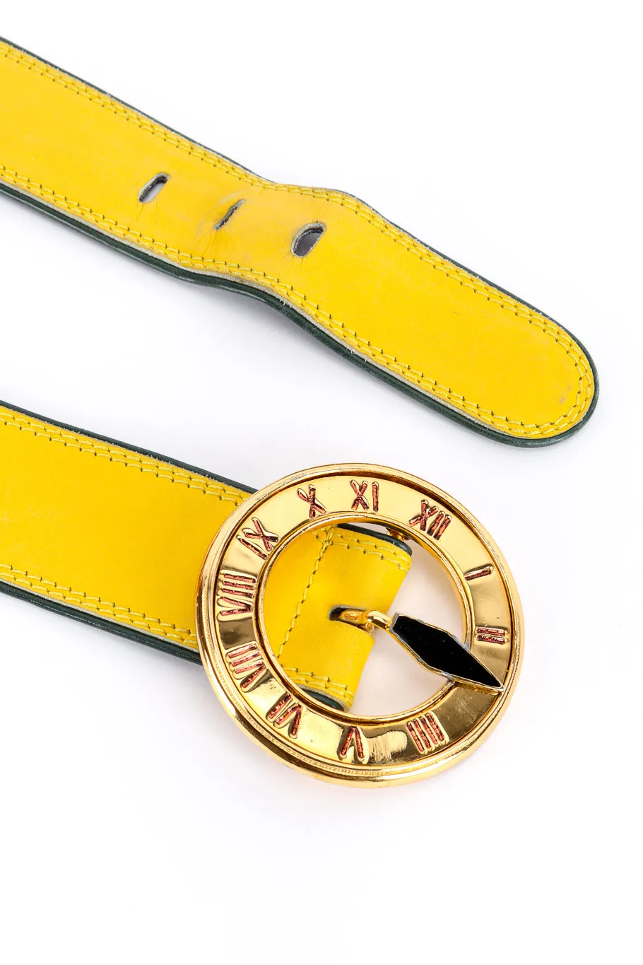 Roman Clock Leather Belt II