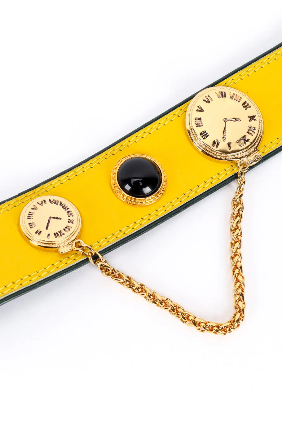 Roman Clock Leather Belt II