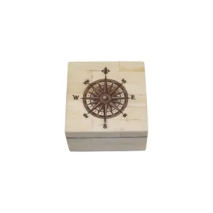 Rose Scrimshaw Bone Box