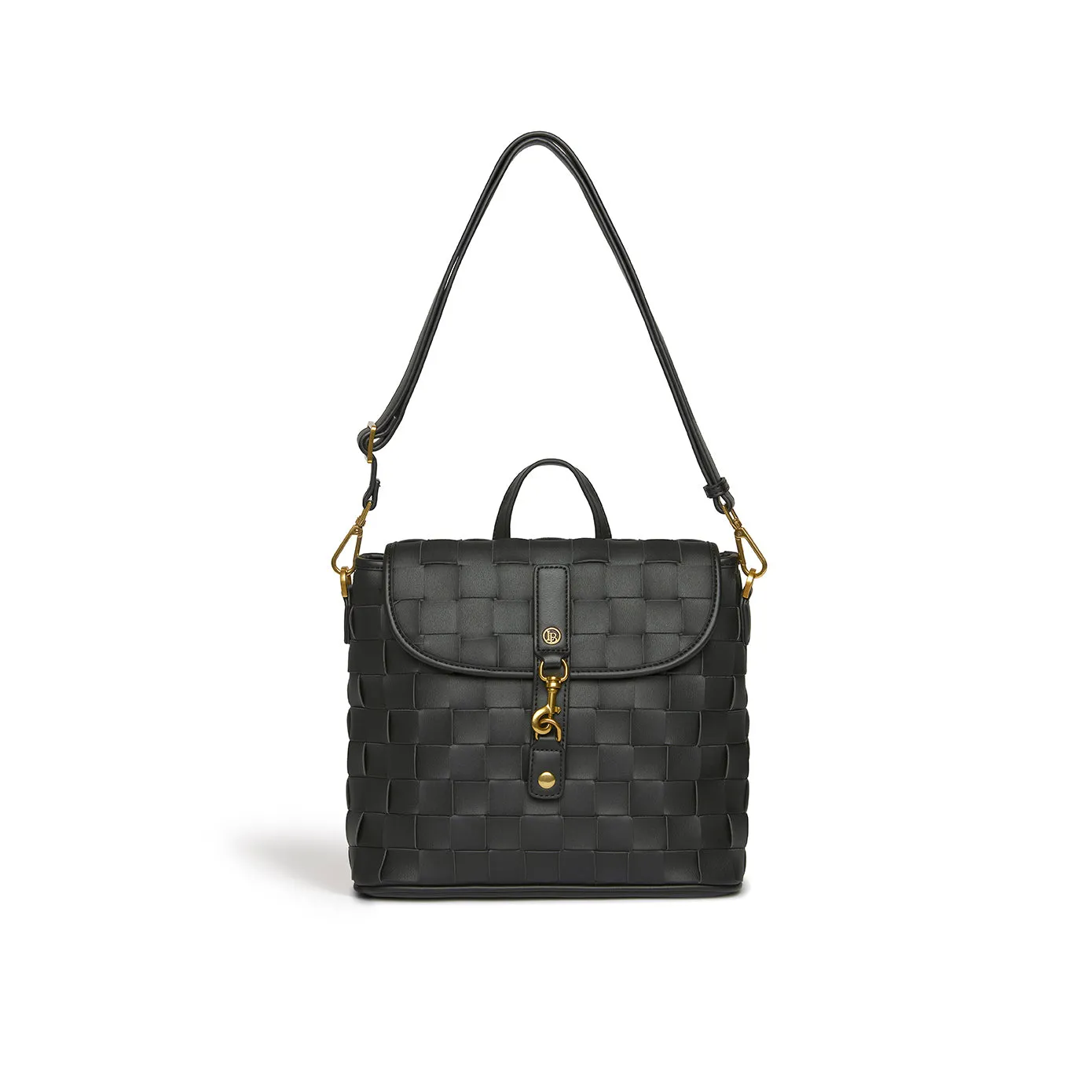 Rosie Black Mini Vegan Backpack