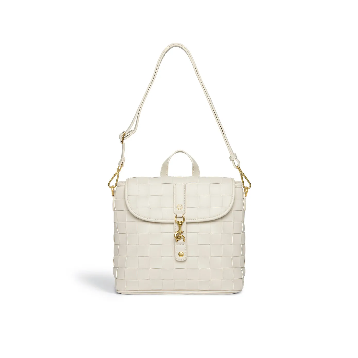 Rosie White Mini Vegan Backpack