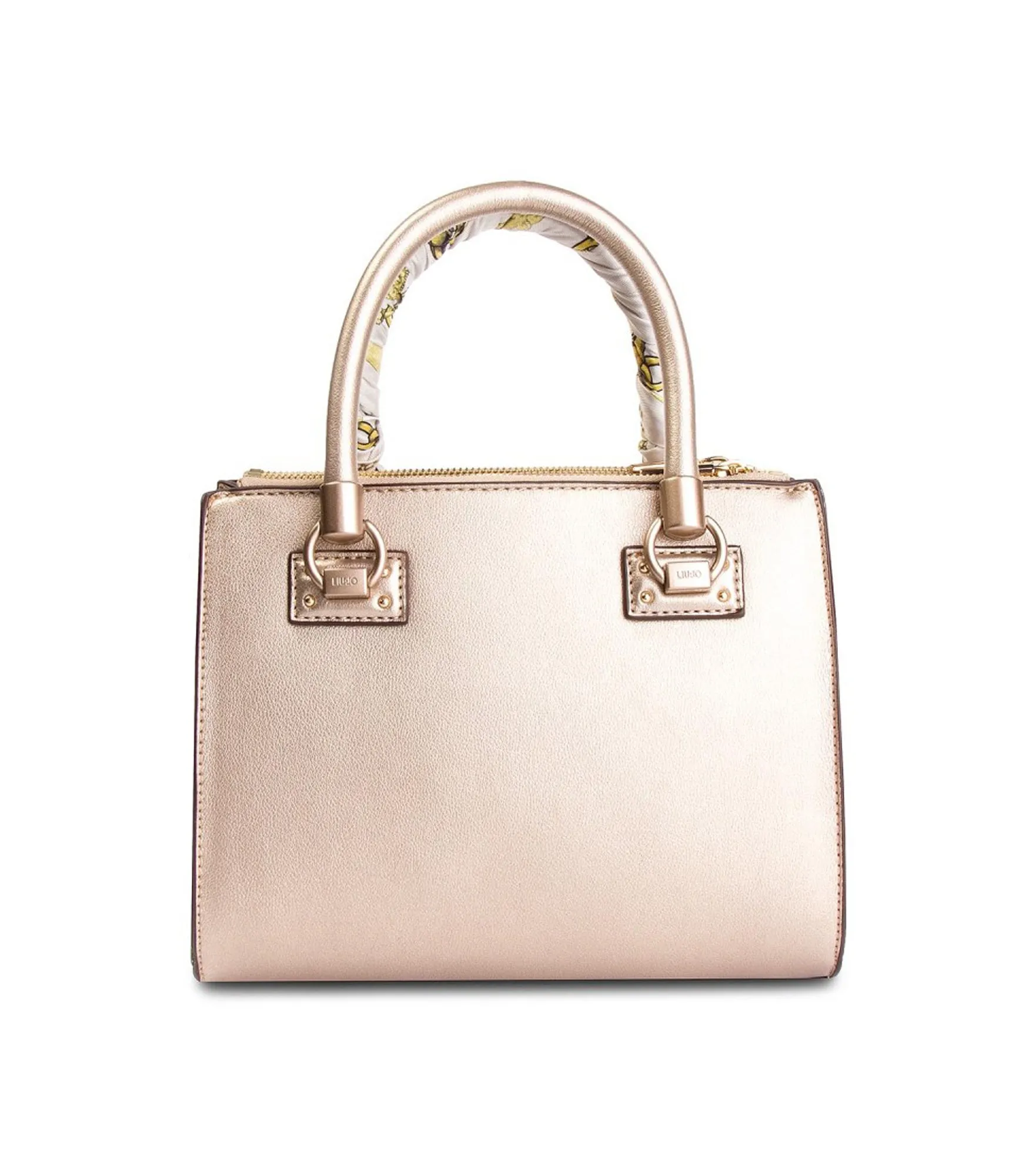 S Satchel Zip - Gold