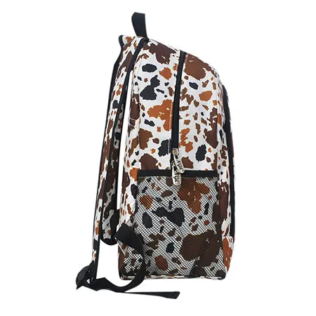 !SALE! Mocha Cow Small Size NGIL Canvas Backpack
