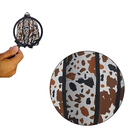 !SALE! Mocha Cow Small Size NGIL Canvas Backpack